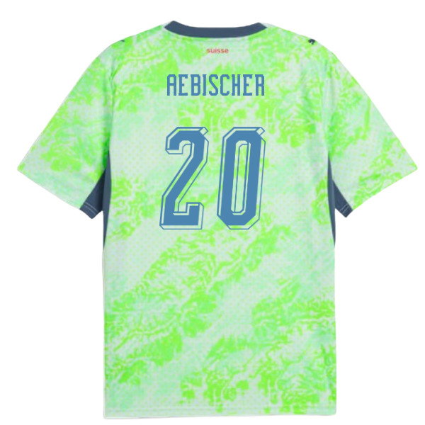 2026-2027 Switzerland Away Shirt (Aebischer 20)-SoccerKits Hub | Buy Soccer Jerseys Online